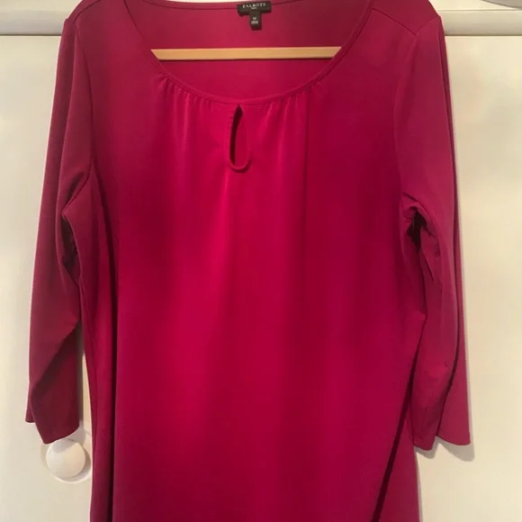 Talbots Red Blouse - Picture 3 of 4